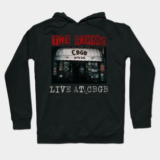 the germs live at cbgb Hoodie